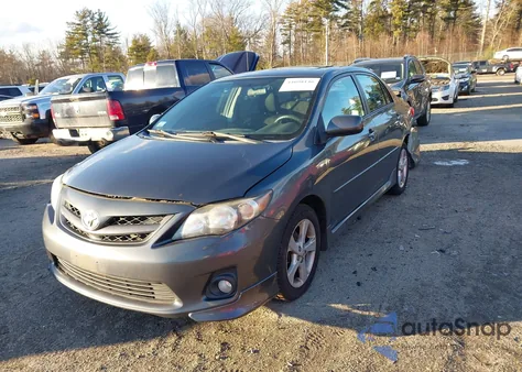 2011 Toyota Corolla S из США, поврежденный, VIN 2T1BU4EEXBC698876